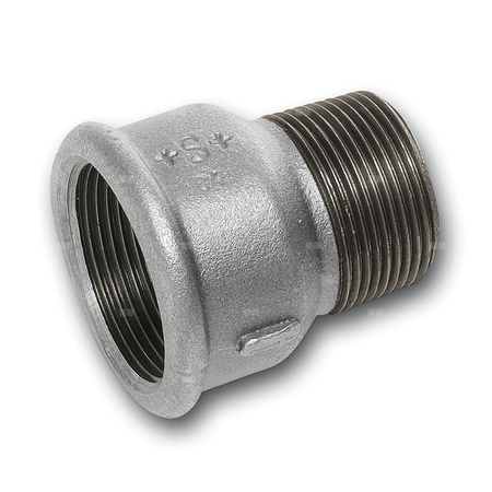 Mufa SANHA 246# redukcja, żeliwo (ocynk galwaniczny/elektrolityczny) (ocynk), 1 1/2'' x 3/4'' (GW x GZ)