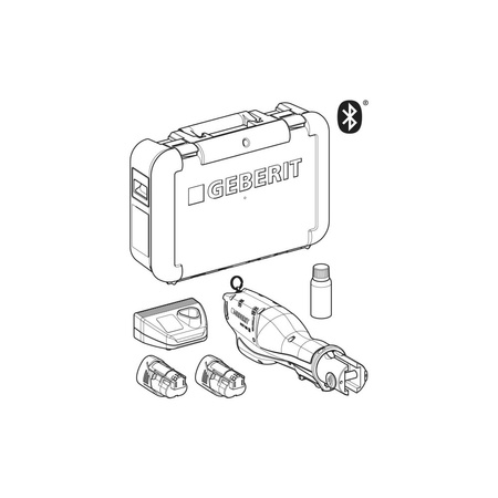 Zaciskarka GEBERIT Mapress ACO103plus (akumulator) 12 V