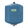 Ciśnieniowe naczynie przeponowe do wody użytkowej Refix DE 25 10 bar / 70 st.C niebieskie