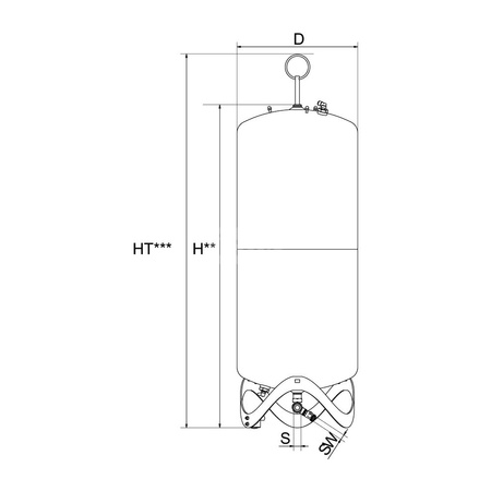 Compresso CU 300.6 E - Naczynie dodatkowe do Compresso
