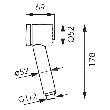 Rączka do baterii zlewozmywakowej, 2F, chrom