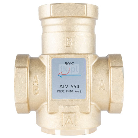 Zawór bezpieczeństwa AFRISO ATV 554 mosiądz GW x GW 1 1/4''