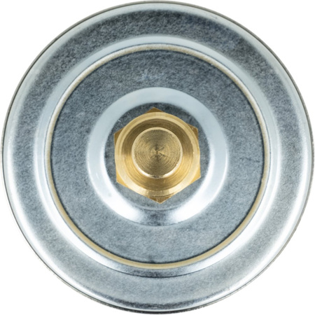 Termometr bimetaliczny AFRISO BiTh fi 80 mm 0…120'C tuleja 40 mm połączenie ax