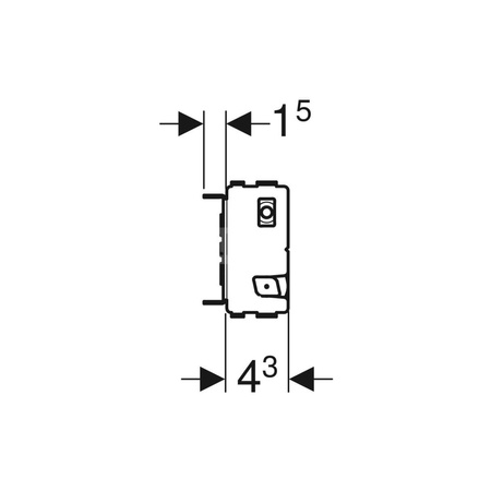 Uchwyt mocujący Geberit