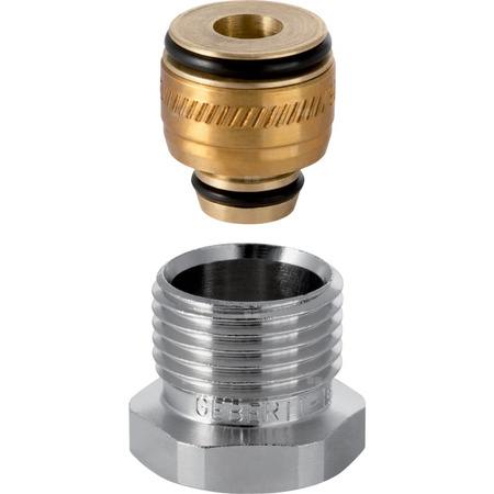 Złączka Geberit MeplaTherm do zaworów d16x1/2", typ Heimeier