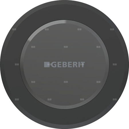Elektroniczny zestaw uruchamiający WC Geberit, IR, Omega 12cm, Typ 10, czarny mat, easy-to-clean