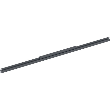 Dolna listwa oświetleniowa Geberit Option Plus do podświetlanego lustra: B=90cm, Czarny mat