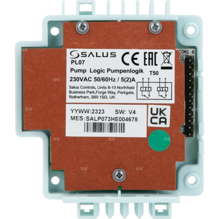 SALUS StartPack Premium - zestaw przewodowego sterowania ogrzewaniem podłogowym z zarządzaniem przez Internet: KL06-M, PL07, UG800, 4 xSQ610