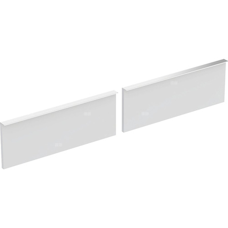 Zestaw frontów szuflad do dolnej szafki pod umywalkę GEBERIT iCon, kol. biały matowy szer.1200 mm