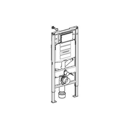 Akcesoria montażowe do elementu montażowego Geberit Duofix do wiszących misek WC, ze spłuczką podtynkową Sigma 12 cm