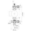 Grupa mieszająca do rozdzielaczy 1" dla pompy 130 mm