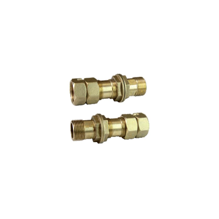 Przedłużka RUMET mosiądz 3/4'' x 3/4'' (GW x GZ), 150 mm