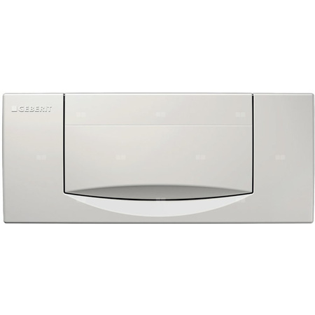 Przycisk uruchamiający Geberit 300T do spłukiwania z funkcją''stop'': Biały