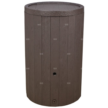 TIMBER zbiornik na deszczówkę 230 litrów brązowy