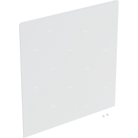 Drzwi do kwadratowej wysokiej szafki z jednymi drzwiami GEBERIT iCon, kol. biały matowy szer.450 mm