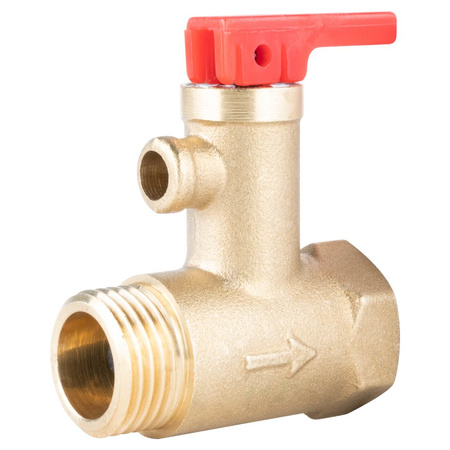 Zawór przelewowy AFRISO AF4 mosiądz GZ x GW 1/2''