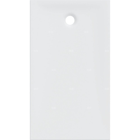 Brodzik prostokątny Geberit Nemea: 140x80x3.5cm, Biały / Matowy