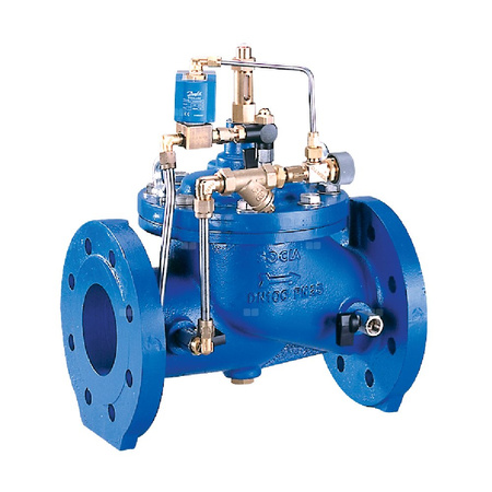 Typ C801 - zawór regulacyjny (zawór odcinający normalnie zamknięty), Pnom=2,5 MPa, tmax=90'C VALVE C801/C802 DN65