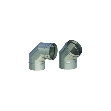 SP Kolano spalinowe 45' DN 200