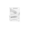 Pompa obiegowa WILO VeroLine-IPL 25/85-0,18/2 typu in-line z silnikiem znormalizowanym 50 Hz, moc silnika 0.18kW 0.5 A 2860 obr/min, wlot GZGW 1 1/2''