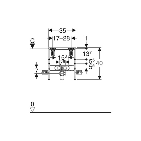 Zatyczka kątownika mocującego