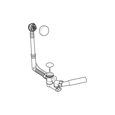 Śrubunek zaprasowywany Geberit
