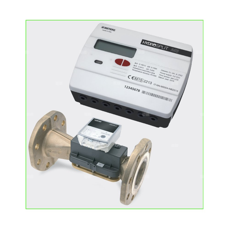 Ciepłomierz ultradźwiękowy rozdzielny z wewnętrznym Modułem M-BUS, typu HYDROSONIS UP DN 100 Qp=60 m3/h, Tmax: 130st.C, L=360 mm