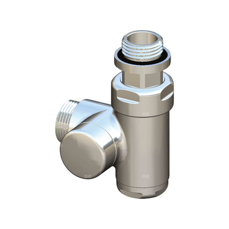 Zawór HERZ De Luxe (wersja lewa) biały do armatury sanitarnej 1/2 x 1/2 GW-GW