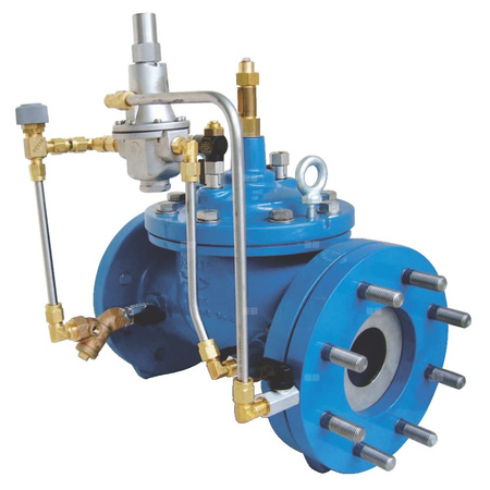 Zawór stabilizujący przepływ (utrzymuje stałe, zadane natężenie przepływu), typ C901, DN 80