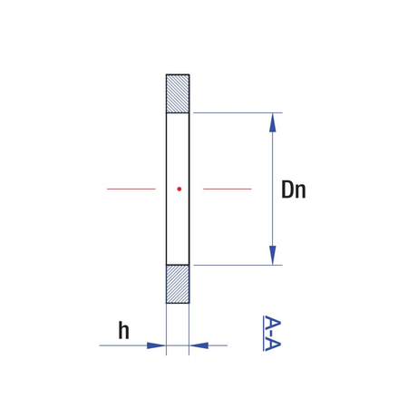 Uszczelnienie RUMET płaskie DN 16