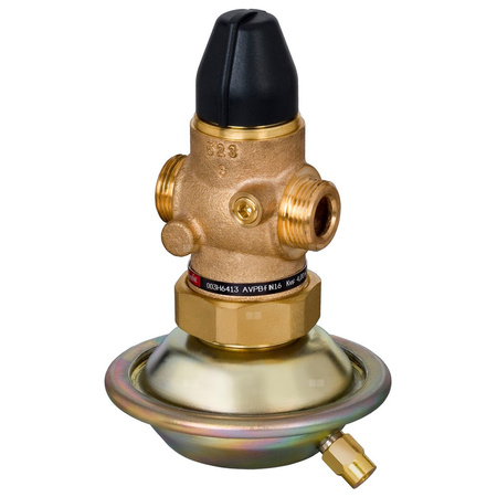 Regulator różnicy ciśnień z ograniczeniem przepływu AVPB-F PN16 32/10 03 gw. pow.