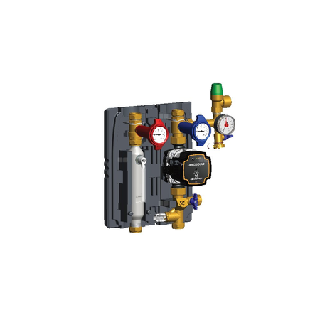 Solarna grupa pompowa, pompa 130mm, z separatorem powietrza FBS8010E0,5-6 UPM3 15-75