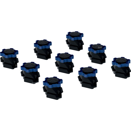 Zestaw nóg Geberit do brodzików o długości do 140 cm (9 szt.): H=6–12cm