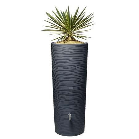 NATURA 2in1 zbiornik na deszczówkę 350 litrów, graphitgrey