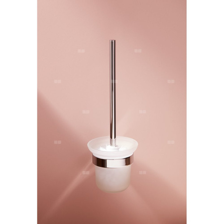 Szczotka toaletowa, chrom