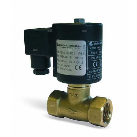 OTT.230 GSAVO15 ELETTR.N.C.1/2"OTT.230VAC GSAVO15 (ERA SU REVIS.DISTINTA)