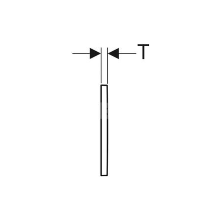 Komplet przedłużek do Geberit Sigma/Omega/Kappa