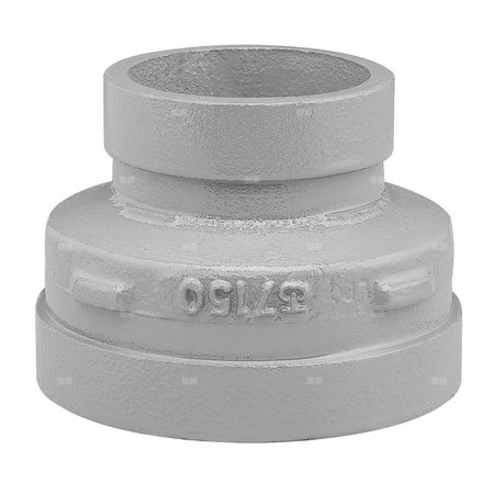 Redukcja osiowa ocynkowana Groove - 88.9/60.3