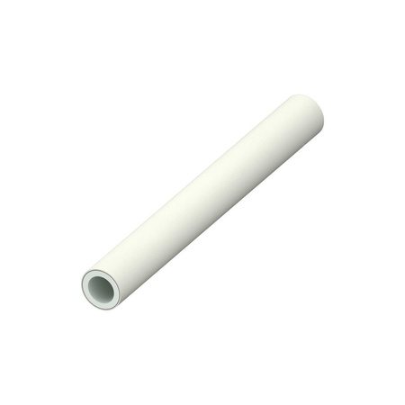 Rura PE-Xc/AL/Polietylen TECE logo 25 mm x 2.5 mm kolor biały - kręgi 50 m wielowarstwowa gładka