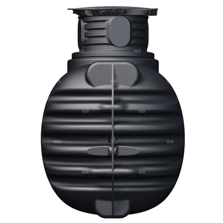 COMPACT zbiornik podziemny 1600L z nadbudową KOMFORT D500 H400-780