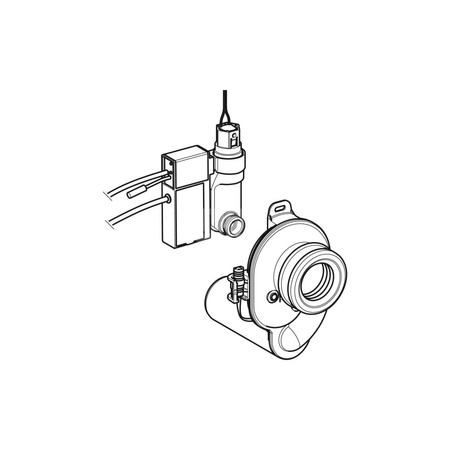 Moduł elektroniczny Geberit do zaworu spłukującego do pisuarów, montaż natynkowy, zakryty, zasilanie sieciowe