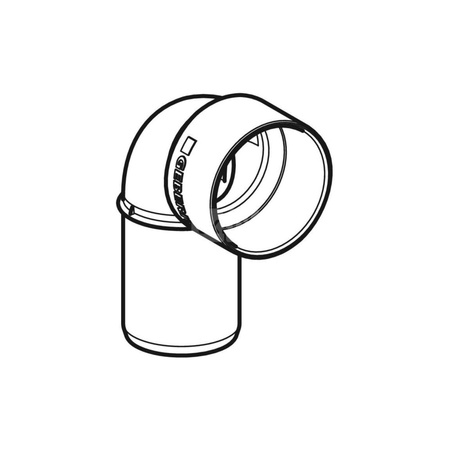 Zaślepka ochronna Geberit Silent-PP d46 46x19 żółta