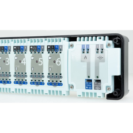 Moduł sterowania pompą i kotłem do listwy KL06-M SALUS PL07