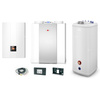 Pakiet - Kocioł gazowy jednofunkcyjny WOLF FGB-24 kondensacyjny wiszący 5.3 - 20.7 kW + Czujnik c.w.u. + RegulatorBM-2 + RekuperatorCWL 300P + Zasobnik c.w.uVulcan 140L stojący