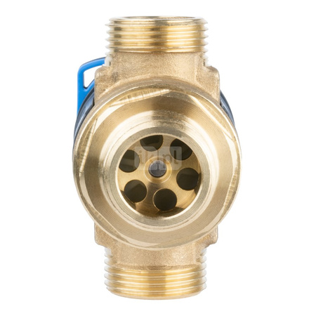 Zawór regulacyjny termostatyczny do wody ciepłej AFRISO ATM 363 ze śrubunkami mosiądz GZ 1'', DN 20, zakres temp. 35-60'C, Kvs 1.6 m3/h, maksymalna temperatura 90'C, maksymane ciśnienie 10 bar