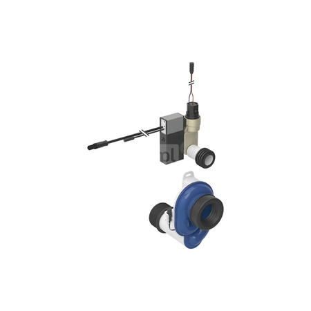 Moduł elektroniczny Geberit do zaworu spłukującego do pisuarów, montaż natynkowy, zakryty, zasilanie sieciowe