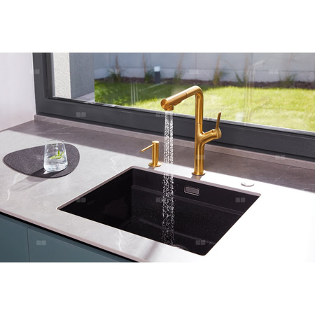 KUCHENNY DOZOWNIK PŁYNU DO NACZYŃ PVD ZŁOTO SZCZOTKOWANE