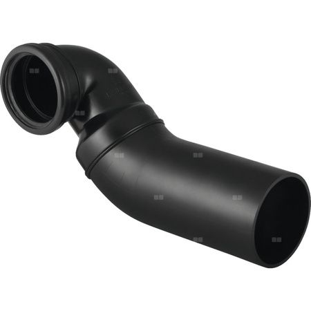Kolano odpływowe PE 90st. P do WC d110/90