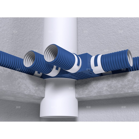 Moduł bazowy skrzynki rozprężnej lub rozdzielacza