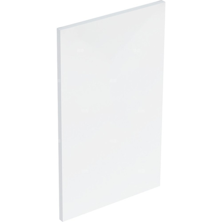 Drzwi do szafki pod umywalkę GEBERIT, kol. biały wysoki połysk szer.360 mm